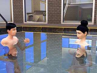 Damn, my step mom tricked me into that wild fuck game!