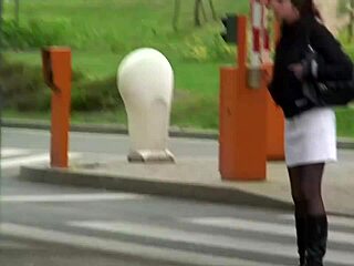 Whore joins for hardcore anal assfucking and blowjob in mall baths leading to intense couple orgasm with cumshot