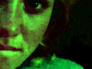 hey check out this hot teen 18+ blonde fingering her hairy pussy solo at night 😏