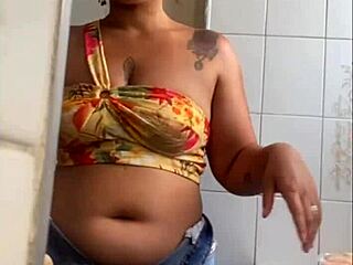 I was live and unzipped to show how much I crave flashing my big pussy in public.