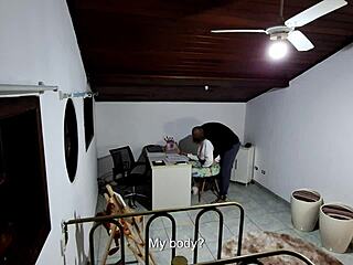 Blackmailed Student Seduced By Teacher For Desk Doggystyle And Ass Licking In Office Fantasy