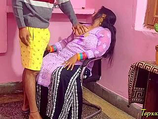 Indian xxx bitch endures painful hardcore fuck in office backroom with rough doggystyle