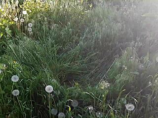 i feel so connected sharing mutual moments with neighbor on street reaching peak together - lesbian illusion girls