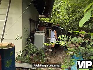 I felt so excited when the hunter took me to that abandoned house for fun.