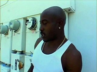 hey check out that ebony babe with big tits riding cowgirl and taking facial 😈🍆