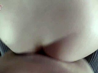 Wet Pussy Lips Spread for Quickie Doggystyle and Muff Diving with Nasty Blonde Babysitter Claire