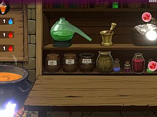 He fucked the sorceress with monster cock in 3d hentai gangbang to impregnate her