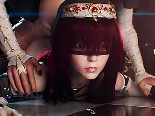 pretty nun gets fucked in pussy and ass