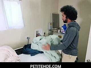 sweet innocent honey hayes accidentally breaks client's fleshlight and offers pussy replacement