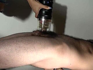 Curvy Amateur With Muscular Body Suggestively Serves As Toy Holder For Intense Orgasm In Jeans