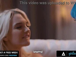 Girlsway - Cuckold Gizelle Blanco Suggestively Watches Hot Girlfriend Jewelz Blu Cheat With Kenna James In Lesbian Threesome