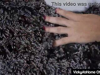 Blonde Vicky Vette Masturbates Her Hairy Pussy To Intense Orgasm