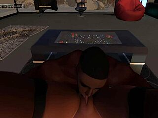 Massive black cock drills Asian woman's tight pussy and ass on sofa until squirting creampie