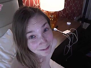 Wet Pussy Lips Spread for Quickie Doggystyle and Muff Diving with Nasty Blonde Babysitter Claire