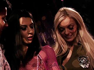 damn lou charmelle shows stacey saran how to take deep anal pounding and double penetration!