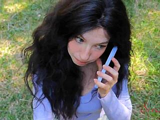 Influencer Separated From Husband In Woods Gets Bent Over For Big Cock Creampie In Outdoor Roleplay