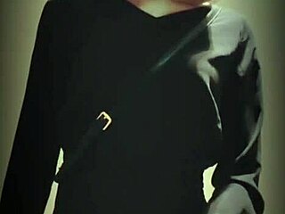 Asian Ladyboy's Public Cumshot Tease