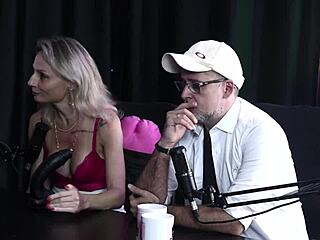 sloppy blowjob tips and passionate sex with aline fischborn and flavio paiva in sheer red