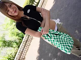 This Super Cute Yet Super Slutty Beautiful Gal JD Turns Herself Into A Sexual Exploitation Target For Cash FUCK With Ayu The College Student In Part 1