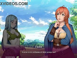 He fucked the sorceress with monster cock in 3d hentai gangbang to impregnate her