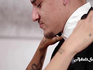 Intense Oiled Fuck After Dream Job Win - Victor Ray Dana!