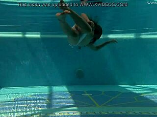 Is This The Hottest Petite 18+ Teen 18+ Swimming Naked Underwater With Tight Pussy?