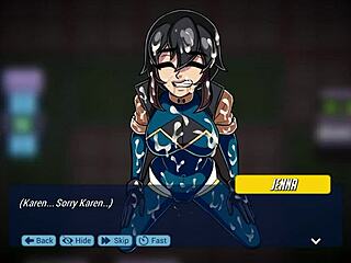 Bound Lesbian Nympho Explores Intense Bondage in Third Crisis Game Playthrough