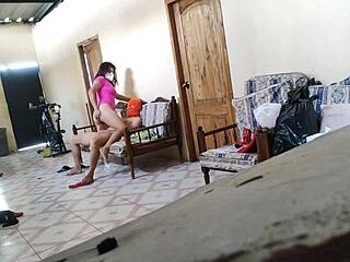 Oh Wow! Woman Resting on Sofa Gets Fucked Hard Like a Total Whore by Young Guy