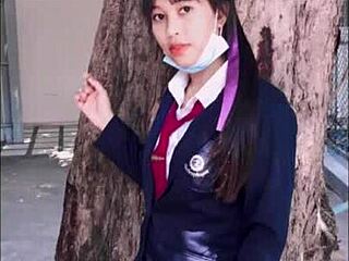 thai students take on the jerk off challenge in this horny compilation part 2