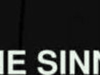 Hot Dutch MILF Danique Sinners with long legs and cameltoe panties sucking huge cock in steamy shower scene.