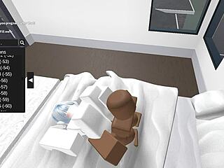 Roblox公寓怪兽巨屌狠干随机骚货