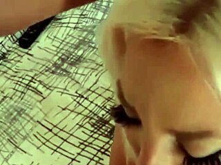 hey big man is destroying my wet pussy on the sofa with huge cock and spitting - blondie fesser