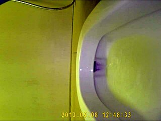 What Happens When Asian Teen 18+ Pees in Toilet with Hidden Camera Watching