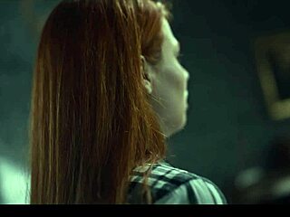 Josephine Jackson transforms into sex-hungry lesbian possessed by alien parasite in rough femdom play