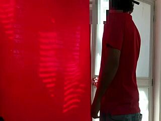 In a hot morning the colombian college girl with small tits and tan lines submits to interracial massage in lingerie skirt and cage.