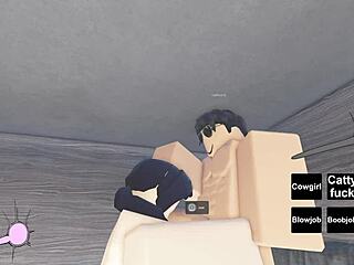 in a narrative twist the slutty character engages in intense sex scenes