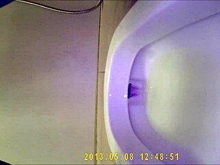 What Happens When Asian Teen 18+ Pees in Toilet with Hidden Camera Watching