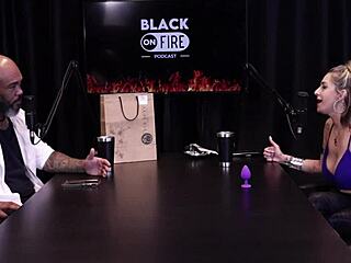 blonde hints at revealing her tits after actor stress in fetish scene shunning anal play with julia fontanelli on sheer red