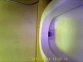 What Happens When Asian Teen 18+ Pees in Toilet with Hidden Camera Watching