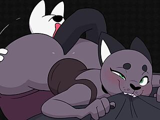 Virgin Newbie Gets Seduced Into Furry Anal Gangbang With Intense Banging