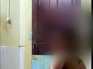 video call sex on whatsapp while taking a shower