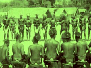 exploring the enchanting realm of classic hairy interracial encounters outdoors in vintage style