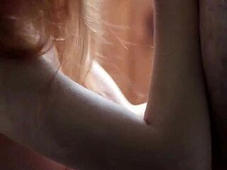 I met a stunning long-legged redhead babe named Ruda Cat for an exciting encounter