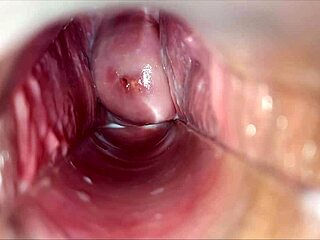 Pulsating Orgasm Inside Vagina Makes Her Horny And Wet For Speculum Play!