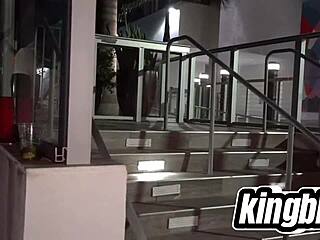 Michelle Martinez Sucks Dick Outside In Miami Hotel Shenanigans