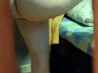 Spying On Sexy Colombian Neighbor With Big Ass And Natural Tits Leads To Homemade Fuck