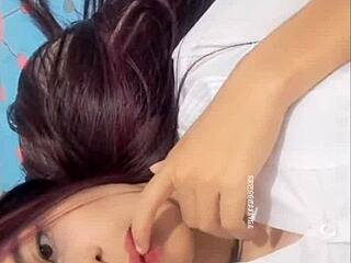 uh after that hot massage this brunette gets uh good real casero fucking