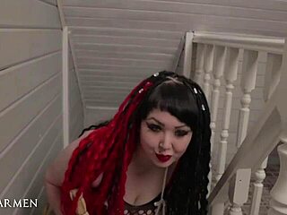 Two lesbians engage in hard fucking with squirting orgasms. Their big assholes take intense anal action.