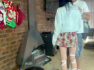 bellarose34 shares her latest update with a petite athletic brunette in tight heels romantically