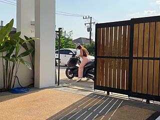 Innocent Girl Next Door Reveals Her Massive Juicy Ass Begging For Help, But Ends Up With A Deep Creampie Surprise Instead